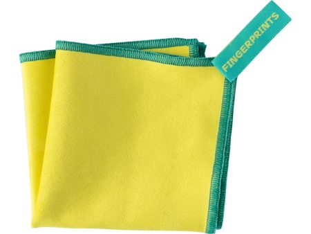 FINGERPRINTS Large Cleaning Cloth Yellow Hot on Sale