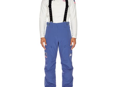 6Cento 622P US Full Zip Ski Pants - Blue Fiord Sale