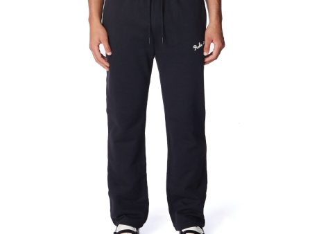 Robe Giovani Vulcani Sweatpants - Jet Black Cheap