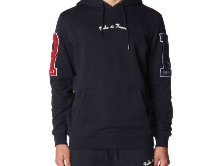 Robe Giovani Motti Hoodie - Jet Black Online Hot Sale