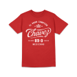 Playera  Retro  roja caballero Supply