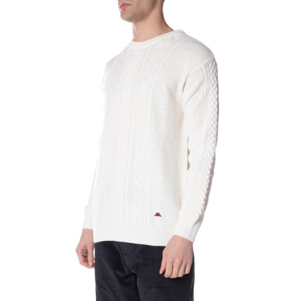 Robe Giovani Acrab Pullover - Cream For Discount