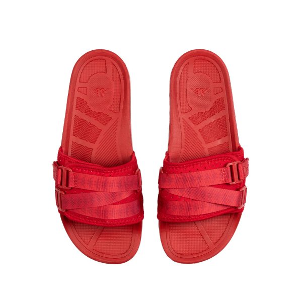 Authentic Luria 1 Slides - Dark Red Discount