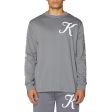 Logo Oene Longsleeve - Grey For Sale