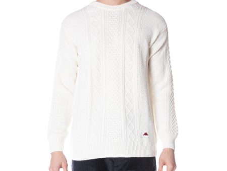 Robe Giovani Acrab Pullover - Cream For Discount