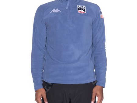 6Cento 687B US Fleece Jacket - Blue Fiord Cheap