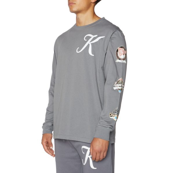 Logo Oene Longsleeve - Grey For Sale