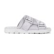 222 Banda Mitel 1 Sandals - Grey White For Discount