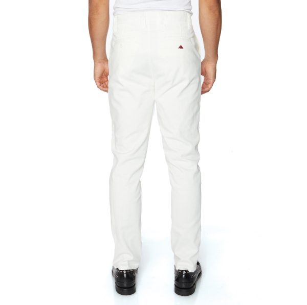 Robe Giovani Brax Trousers - White For Cheap