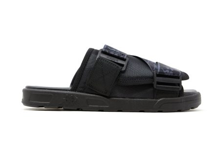 222 Banda Mitel 1 Sandals - Black Grey Dk For Cheap