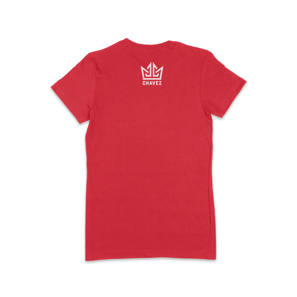 Playera  JC Chavez México  roja mujer Supply