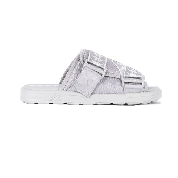 222 Banda Mitel 1 Sandals - Grey White For Discount