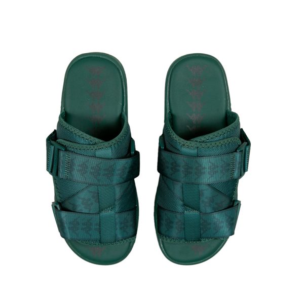 222 Banda Mitel 1 Sandals - Dark Green Hot on Sale