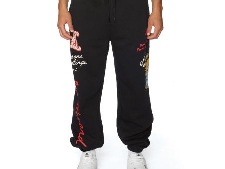 Authentic Choco Sweatpants - Black For Sale