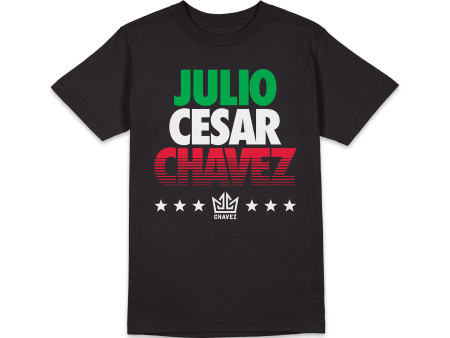 Playera  Futura Líneas Tricolor  negra caballero Cheap