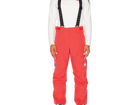 6Cento 622P US Full Zip Ski Pants - Red Supply