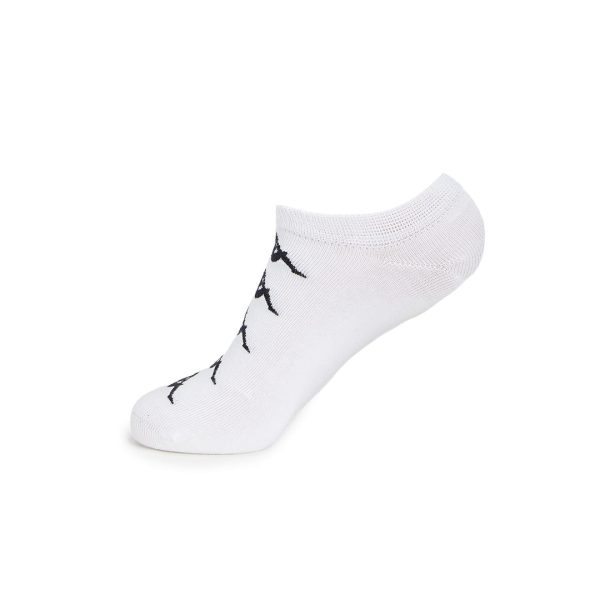 Authentic Assis Socks 1 Pack - White Black Fashion