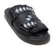 222 Banda Mitel 1 Sandals - Black White Black on Sale