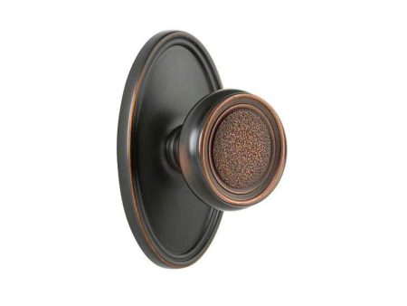 Emtek C8120BT Concealed , Passage , Oval Rosette , Belmont Knob For Cheap