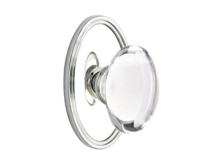 Emtek C8120HT Concealed , Passage , Oval Rosette , Hampton Knob Online Hot Sale