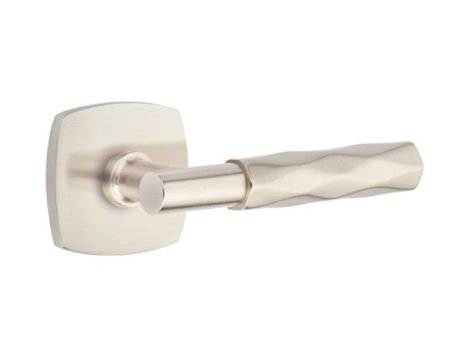 Emtek C5212.TA.TR Concealed Fastener , Privacy , Modern Rectangular Rosette , T-Bar Stem , Tribeca Handle Hot on Sale